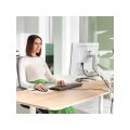 Prostorově úsporné rameno Leitz Ergo pro jeden monitor Prostorově úsporné rameno Leitz Ergo pro jeden monitor
