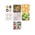Velikonoční ubrousky mix motivů - 3vrs. / 33 x 33 cm / 20ks
