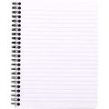 Blok kroužkový Clairefontaine Rhodia A5+ - linka / 80 listů / černá Blok kroužkový Clairefontaine Rhodia A5+ - linka / 80 listů / černá