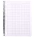 Blok kroužkový Clairefontaine Rhodia A4+ - čtvereček / 80 listů / černá