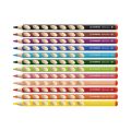 Pastelky STABILO® EASYcolors trojhranné / 12 barev / pro praváky Pastelky STABILO® EASYcolors trojhranné / 12 barev / pro praváky