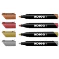 Akrylový popisovač K-marker Metallic - kulatý hrot / sada 4 ks Akrylový popisovač K-marker Metallic - kulatý hrot / sada 4 ks