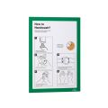 Rámeček samolepicí DURAFRAME® - A4 / zelená / 2 ks