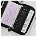 Filofax Saffiano ZIP Compact - osobní / černá