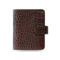 Diář Filofax Classic Croc - kapesní / kaštanová Diář Filofax Classic Croc - kapesní / kaštanová