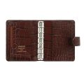 Diář Filofax Classic Croc - kapesní / kaštanová Diář Filofax Classic Croc - kapesní / kaštanová