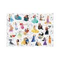Omalovánky A4 se samolepkami - Disney Princezny Omalovánky A4 se samolepkami - Disney Princezny
