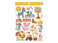 Okenní fólie 6879 30 x 42 cm, zvířátka Okenní fólie 6879 30 x 42 cm, zvířátka