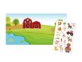 samolepková kniha Farma, 12x18cm, 17 samolepek 1032392