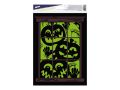 okenní fólie halloween svítící HA007 30x20cm 1042336