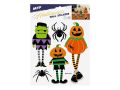 dekorace na zeď halloween HA02 26x19cm 2archy 1042338