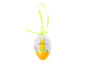 vajíčka plast 6cm/6ks potisk 623 2221430