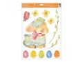 Okenní fólie 6917 s glitry Velikonoční 30 x 42 cm