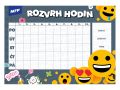 rozvrh hodin A5 mix 5300453