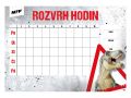 rozvrh hodin A5 mix 5300453