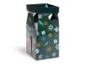 krabička dárková vánoční 12x12x15cm 5370601