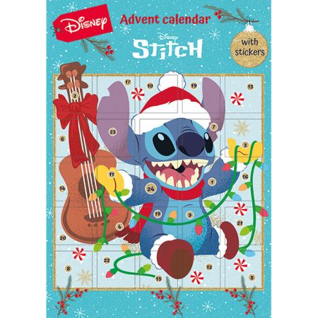 Adventní kalendář se samolepkami Lilo & Stitch