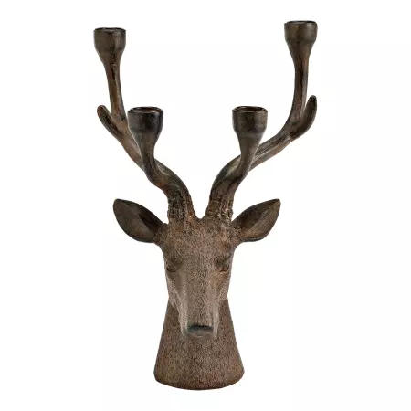 Adventní svícen jelen 34 cm