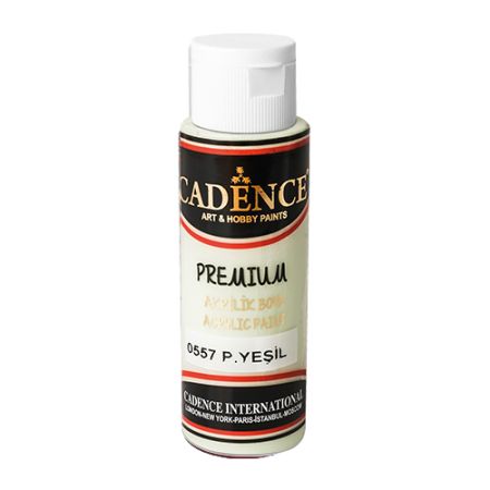 Akrylová barva CADENCE Premium,pastel.zelená,70 ml