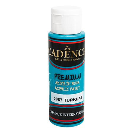 Akrylová barva CADENCE Premium, tyrkysová, 70 ml