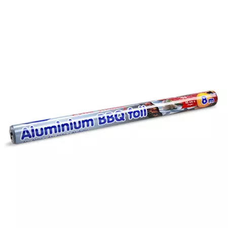 Alu fólie na grilování 45 cm x 8 m, 14 um Extra strong