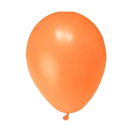 Balón M 25 cm, oranžový / 10 ks /