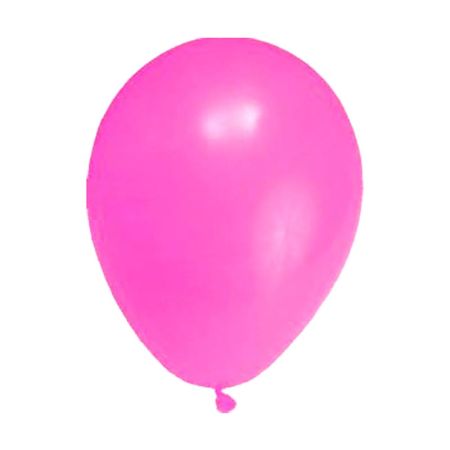 Balón M 25 cm, růžový / 100 ks /