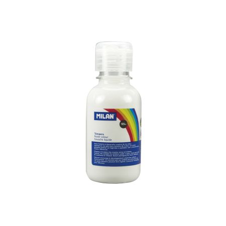 Barva temperová 125ml bílá