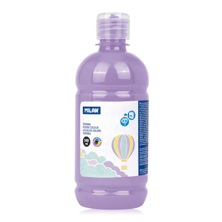 Barva temperová 500ml fialová pastelová