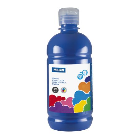 Barva temperová 500ml modrá azurová