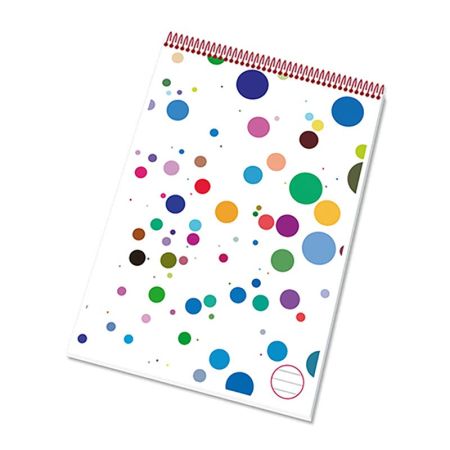 Blok A4 pozn. spirála v hlavě - linka linkované / 50 listů