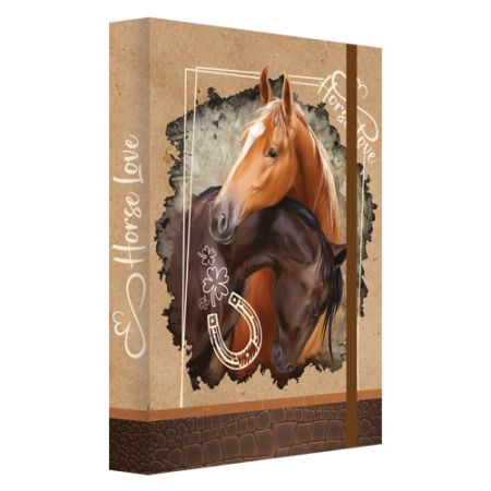 Box na sešity A4 Jumbo Horse Love Box na sešity A4 Jumbo Horse Love