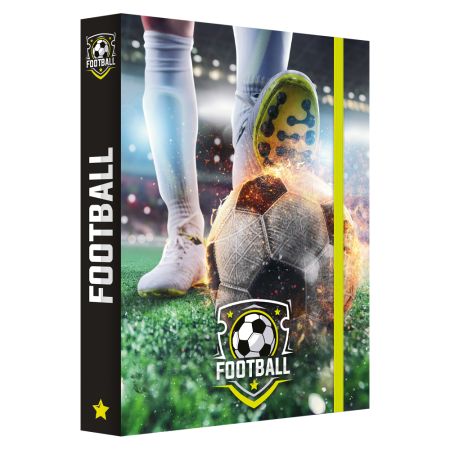 Box na sešity A4 Jumbo MAX JUNIOR S8 - Fotbal Box na sešity A4 Jumbo MAX JUNIOR S8 - Fotbal