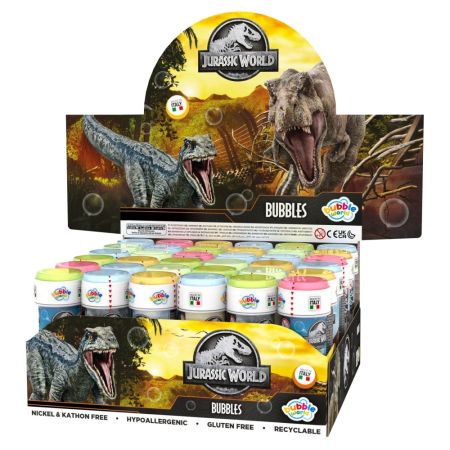 Bublifuk DULCOP 60 ml, Jurassic World bubbles