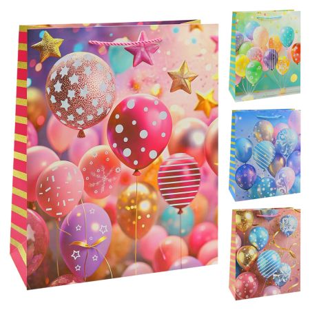 Darčeková taška Balloon 30x12x40 cm (mix /cena 1ks) Darčeková taška Balloon 30x12x40 cm (mix /cena 1ks)