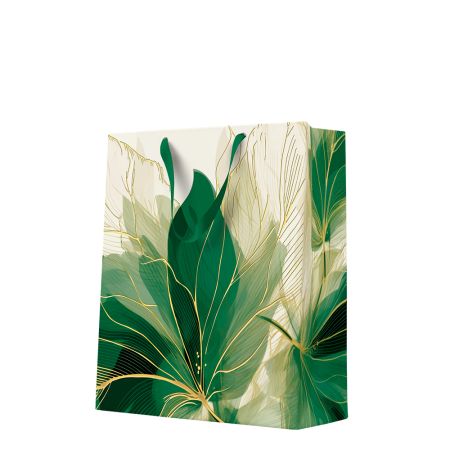 Dárková taška large premium 26,5x33,5x13 cm Modern Jungle Bloom