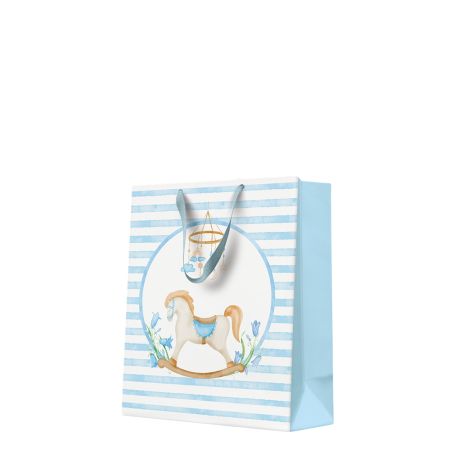 Dárková taška medium 20x25x10 cm Pastel Dream Blue