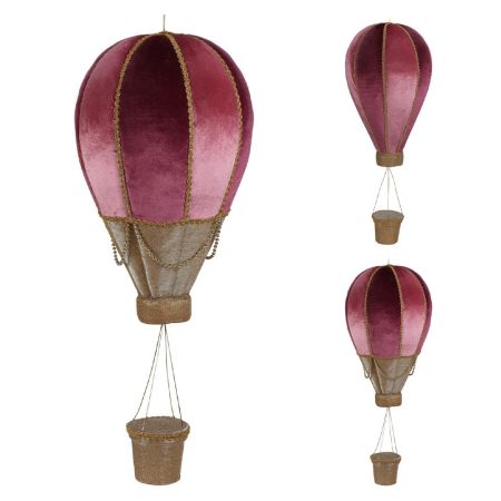 Dekorácia závesná - balón 40cm, mix/1 ks, ružový