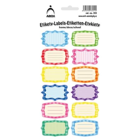 Dekorační etikety do domácnosti