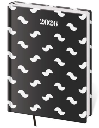 Deník 2026 denně B6 Vario Lyra - Eclipse