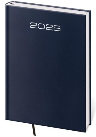 Deník 2026 týdenní B5 Staré Karáčí - modrý