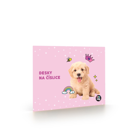 Desky na číslice Mazlíčci