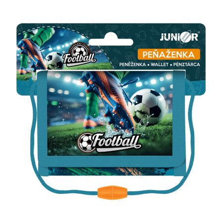 Dětská textilní peněženka JUNIOR S9 - Futbal Dětská textilní peněženka JUNIOR S9 - Futbal