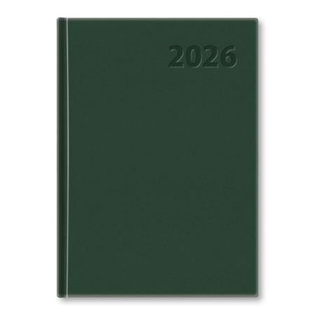 Diář 2026 denní A5 Manager - zelený