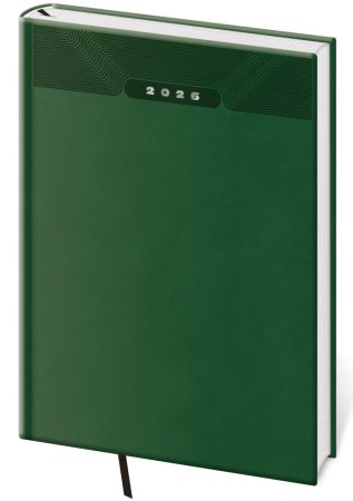 Diář 2026 denní A5 Print Classic - zelený