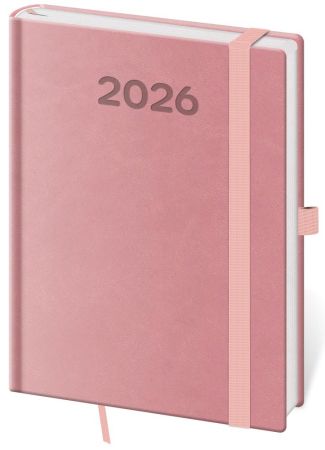 Diář 2026 denní B6 Print Pop - růžový