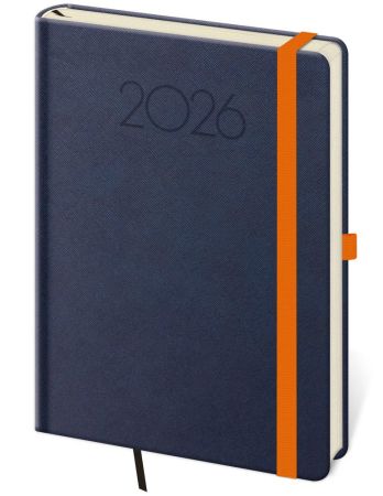 Diář 2026 týdenní A5 Nová Praga - modrý Diář 2026 týdenní A5 Nová Praga - modrý