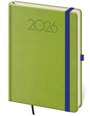 Diář 2026 týdenní A5 Nová Praga - zelený