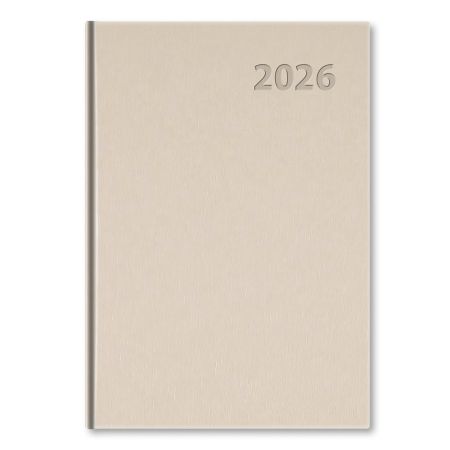 Diář 2026 týdenní B5 Manager - béžový