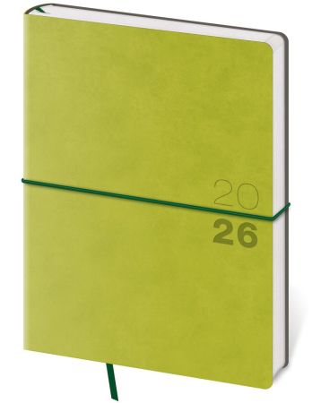 Diář 2026 týdenní B6 Flexio - zelený